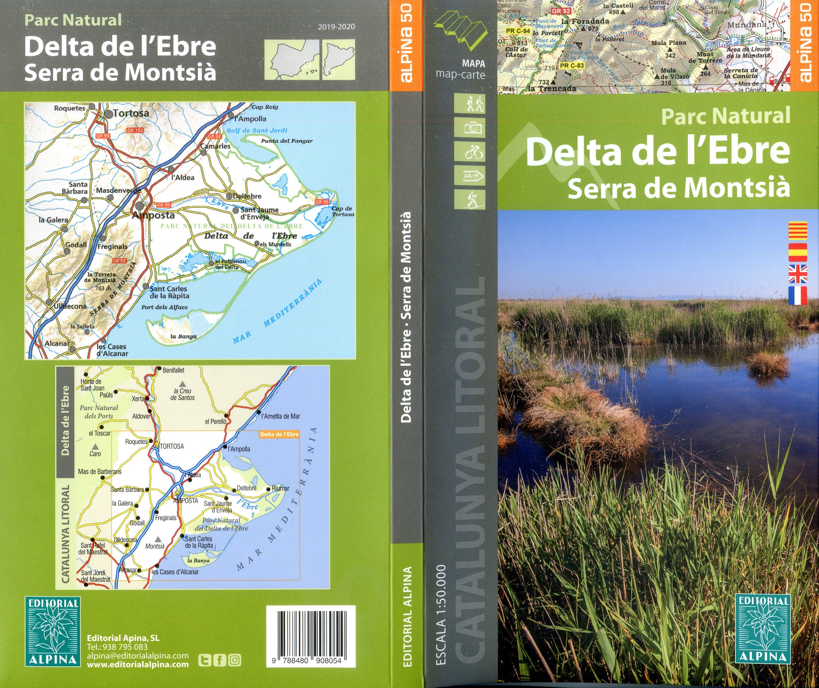 Parc Natural del Delta de l'Ebre : Serra de Montsià - Portada